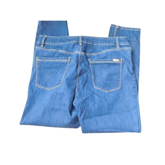 WHBM White House Black Market Size 14 STRETCH Skimmer Denim Jeans - Picture 3 of 3